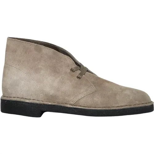 Grigio Wedge Shoes for Men , male, Sizes: 5 1/2 UK, 7 1/2 UK, 10 1/2 UK, 10 UK - Clarks - Modalova