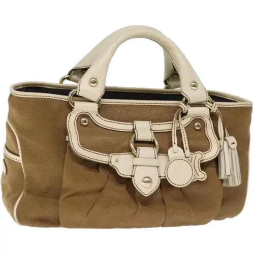 Pre-owned Canvas celine-bags , female, Sizes: ONE SIZE - Celine Vintage - Modalova