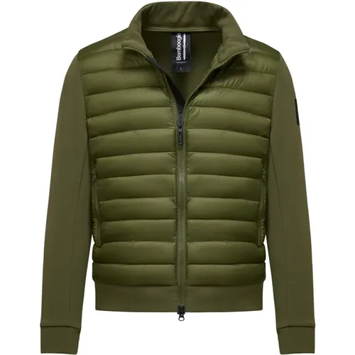 Neoprene and Nylon Ripstop Bi-material Jacket , male, Sizes: 2XL, M, L, S, XL - BomBoogie - Modalova