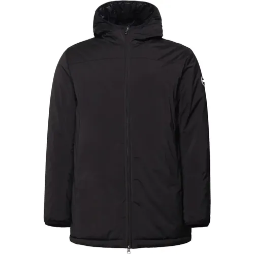 Schwarze Steppjacke mit Kapuze , Herren, Größe: 3XL - Colmar - Modalova