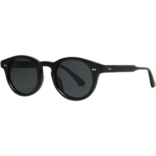 Vintage-inspired Oval Sunglasses , female, Sizes: ONE SIZE - CHiMi - Modalova