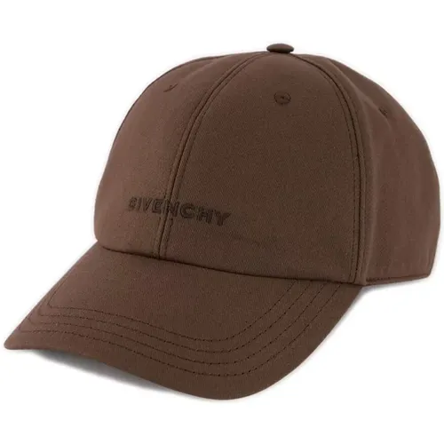 Cotton Cap with Curved Visor , male, Sizes: ONE SIZE - Givenchy - Modalova