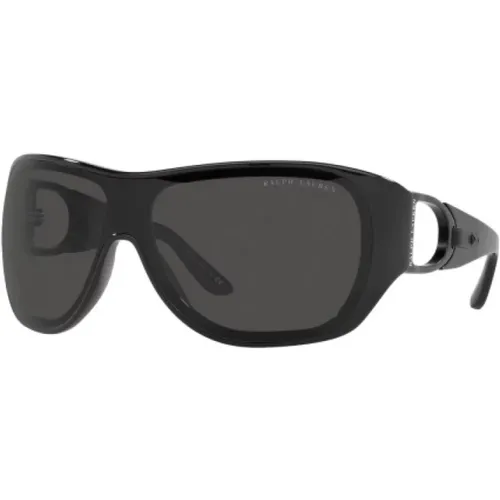 Schwarze Damen-Sonnenbrille Stilvolles Modell , Damen, Größe: 54 MM - Ralph Lauren - Modalova