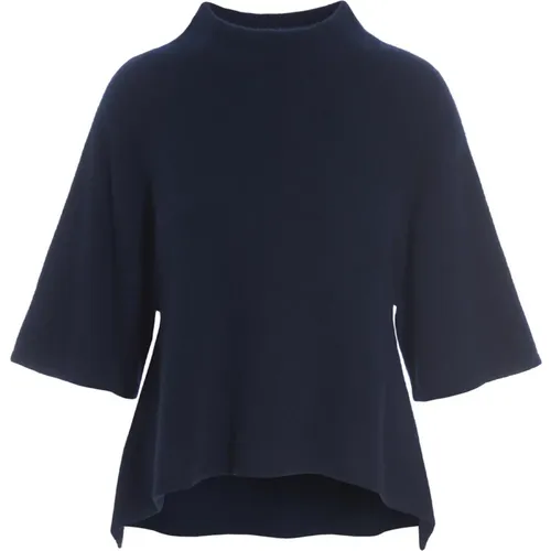 Cloud Cashmere Hochgeschlossene Bluse Ink , Damen, Größe: 2XL - Bitte Kai Rand - Modalova