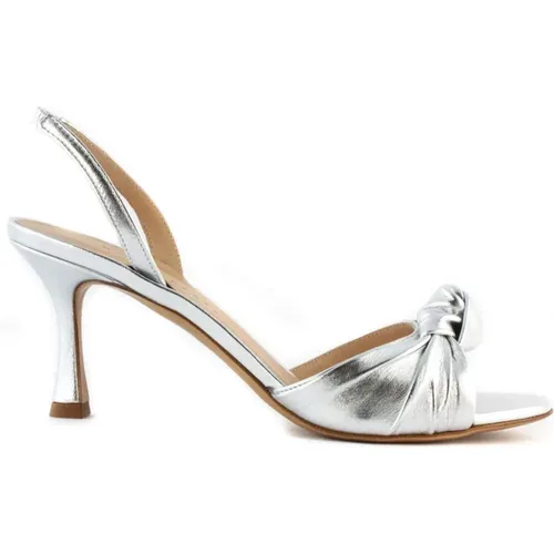 Silberne Flache Schuhe Zanteluxorsilver , Damen, Größe: 37 1/2 EU - Roberto Festa - Modalova