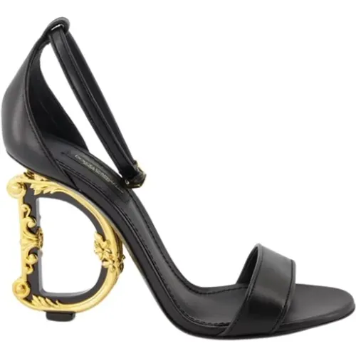 Barock Sandalen , Damen, Größe: 36 EU - Dolce & Gabbana - Modalova