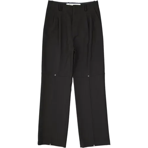 Stylish Cotton Pants , male, Sizes: M - Off White - Modalova