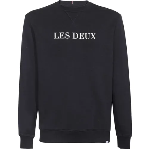 Baumwoll Rundhals Sweatshirt - Les Deux - Modalova