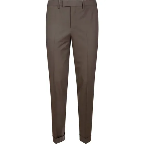 Stretch Gabardine Tailored Trousers , male, Sizes: 3XL, S - PT Torino - Modalova