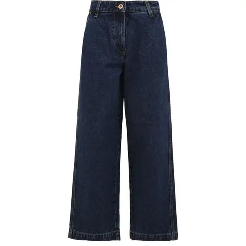 Denim Trousers , female, Sizes: W28, W29, W27, W26 - Aspesi - Modalova