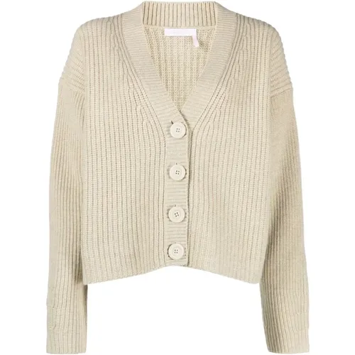 Cardigans , Damen, Größe: L - See by Chloé - Modalova