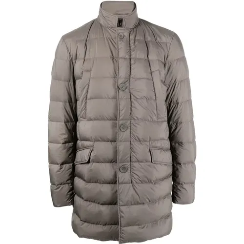 Coats Dove Grey , Herren, Größe: 2XL - Herno - Modalova