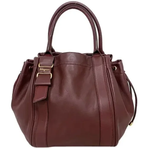 Pre-owned Fabric handbags , female, Sizes: ONE SIZE - Salvatore Ferragamo Pre-owned - Modalova