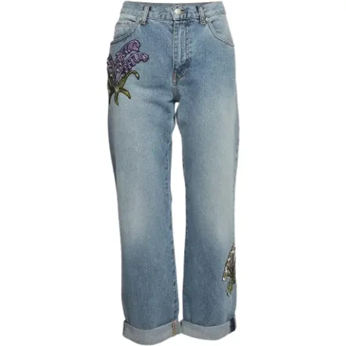 Pre-owned Denim jeans , female, Sizes: S - Alexander McQueen Pre-owned - Modalova