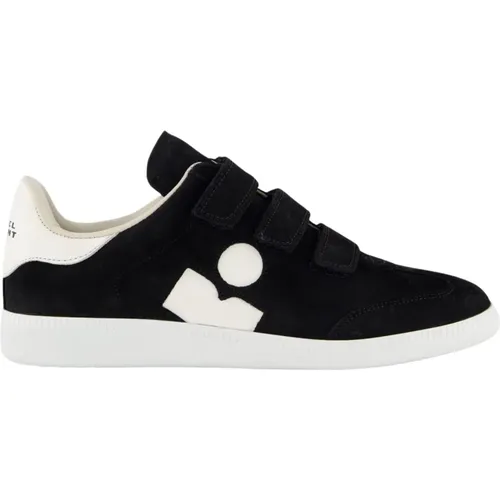 Suede Sneaker /White , female, Sizes: 5 UK, 7 UK, 6 UK, 8 UK - Isabel marant - Modalova