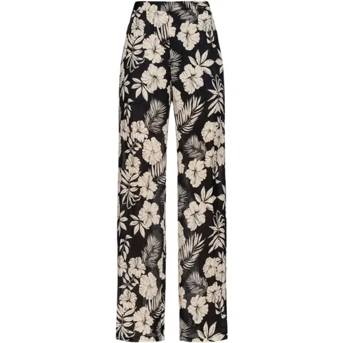 Elegant Trousers , female, Sizes: XS, S, M - pinko - Modalova