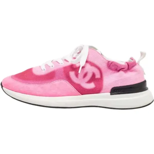 Pre-owned Fabric sneakers , female, Sizes: 7 UK - Chanel Vintage - Modalova