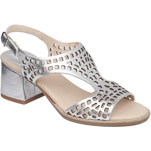 Elegant Platinum Sandal , Damen, Größe: 36 EU - Callaghan - Modalova