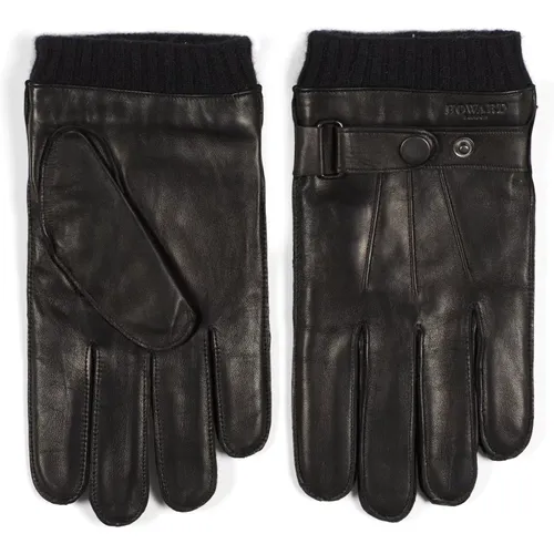 Premium Leather Gloves for Men , male, Sizes: S, M, L - Howard London - Modalova