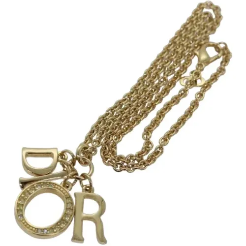 Pre-owned Metal dior-jewelry , female, Sizes: ONE SIZE - Dior Vintage - Modalova