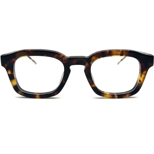 Thom , Stylish Optical Tortoise Glasses , unisex, Sizes: ONE SIZE - Thom Browne - Modalova