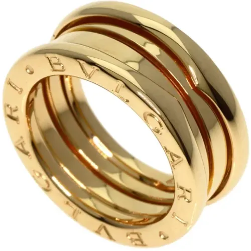 Pre-owned Gold rings , female, Sizes: ONE SIZE - Bvlgari Vintage - Modalova