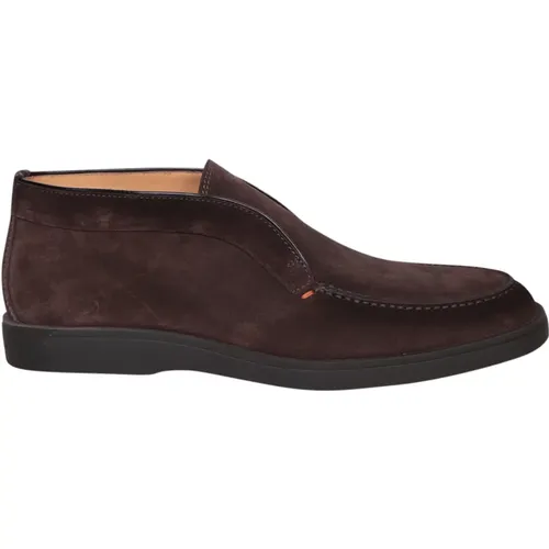 Braune Herren Stiefeletten Santoni - Santoni - Modalova