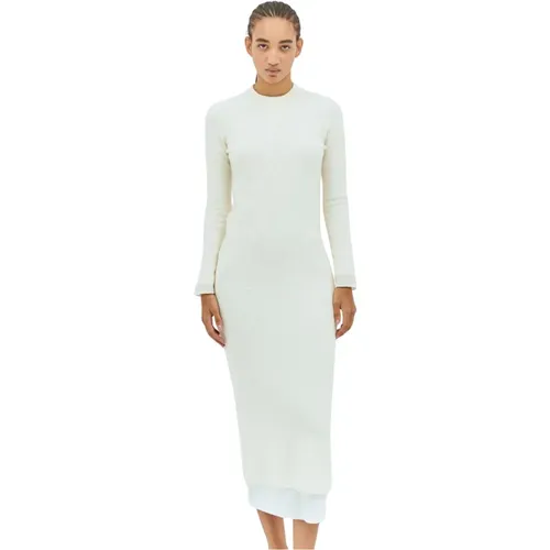 Wollstrick Midi Kleid Jil Sander - Jil Sander - Modalova