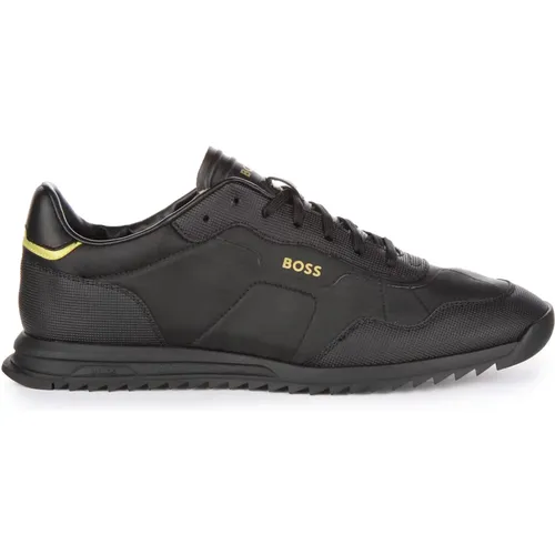 Low Top Trainers for Men , male, Sizes: 9 UK, 11 UK, 12 UK, 10 UK - Boss - Modalova