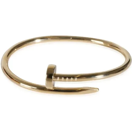 Pre-owned Gold bracelets , female, Sizes: ONE SIZE - Cartier Vintage - Modalova