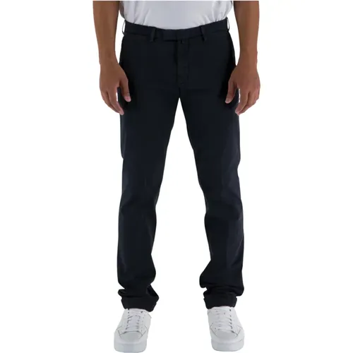 Straight Trousers , male, Sizes: W34 - Briglia - Modalova