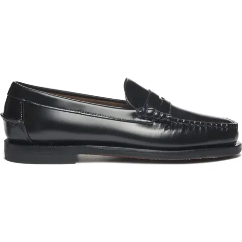 Classic Leather Loafers for Men , female, Sizes: 3 UK, 4 UK, 8 UK, 5 UK, 4 1/2 UK - Sebago - Modalova