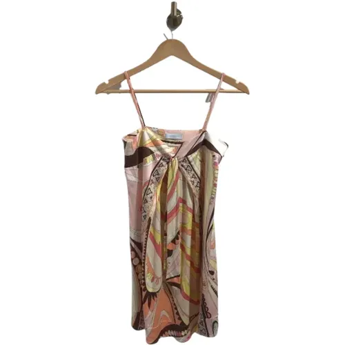 Pre-owned Silk dresses , female, Sizes: XS - Emilio Pucci Pre-owned - Modalova