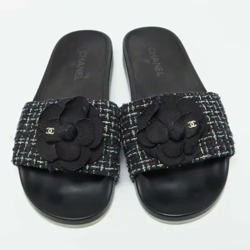 Pre-owned Fabric sandals , female, Sizes: 9 UK - Chanel Vintage - Modalova