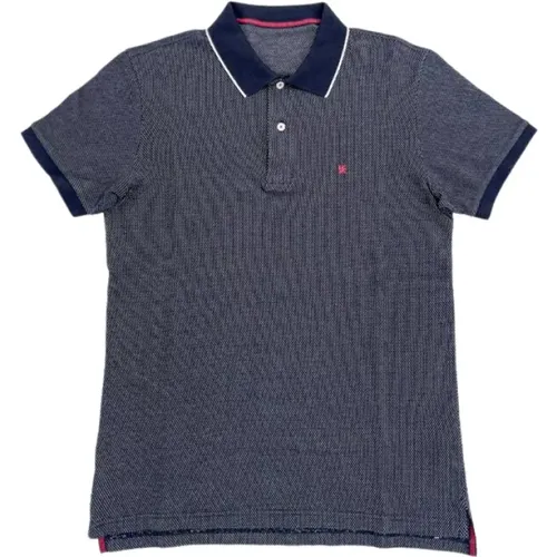 Jacquard Cotton Polo Shirt Logo CH , male, Sizes: S - Carolina Herrera - Modalova