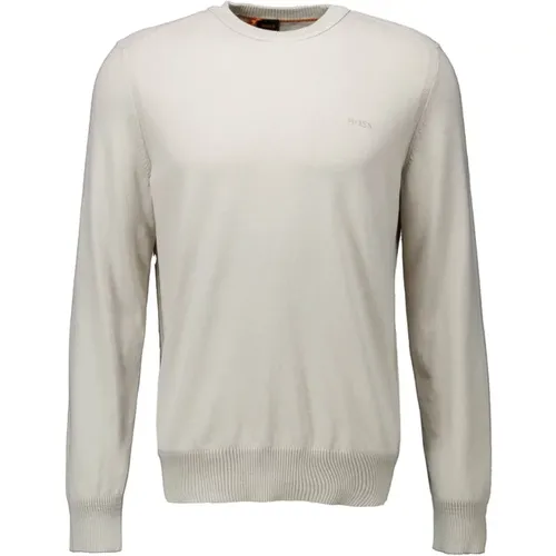Asac Sweater with Regular Fit , male, Sizes: L, 2XL, 3XL, M - Boss Orange - Modalova