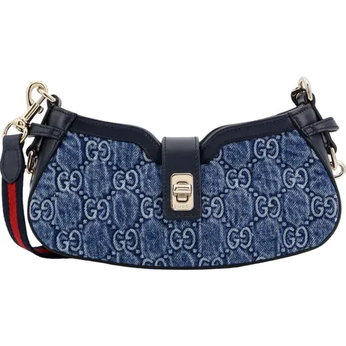 Shoulder Bag with Zip Closure , female, Sizes: ONE SIZE - Gucci - Modalova