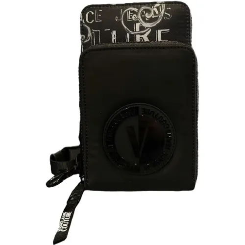 Logo Couture Cell Phone Case - , male, Sizes: ONE SIZE - Versace Jeans Couture - Modalova