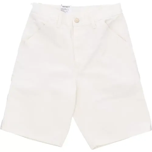 Stone Washed Work Shorts , male, Sizes: W31, W36 - Carhartt WIP - Modalova