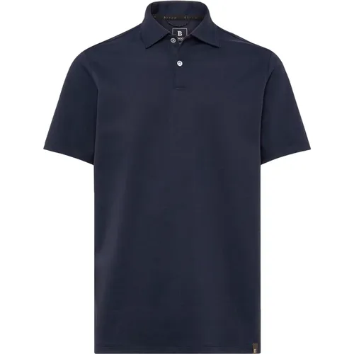 Hochleistungs-Piqué-Polo-Shirt , Herren, Größe: S - Boggi Milano - Modalova