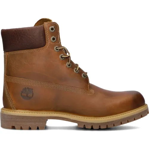 Premium Braune Schnürstiefel , Herren, Größe: 41 EU - Timberland - Modalova