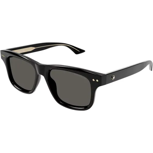 Sunglasses , male, Sizes: 55 MM - Montblanc - Modalova