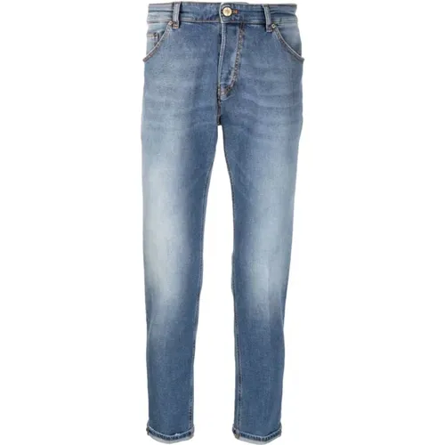 Swing Washed Light Denim Jeans , male, Sizes: W29 - PT Torino - Modalova