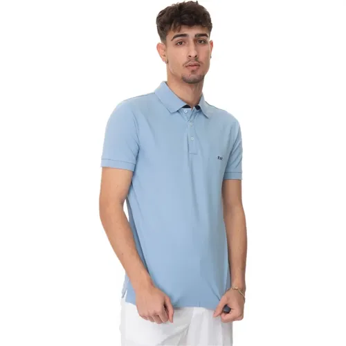 Short sleeve polo shirt , male, Sizes: 2XL, S, 3XL - Fay - Modalova