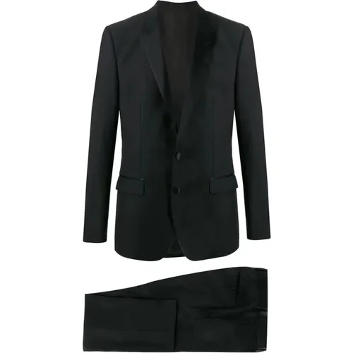 Single Stripe Suit Set , male, Sizes: L - Dolce & Gabbana - Modalova