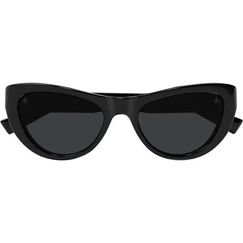 Modern Cat-Eye Sunglasses New Wave Style , female, Sizes: 53 MM - Saint Laurent - Modalova