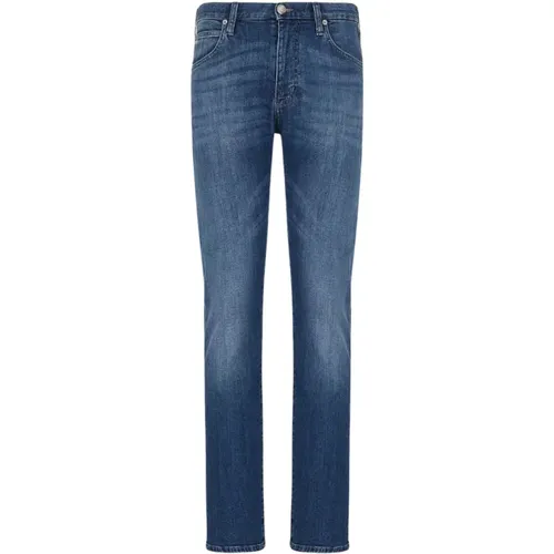 Jeans Pants , male, Sizes: W32 L32, W31, W33 L32, W36 L34, W30, W32 L34, W29, W33, W34 L32, W34 L34 - Emporio Armani - Modalova