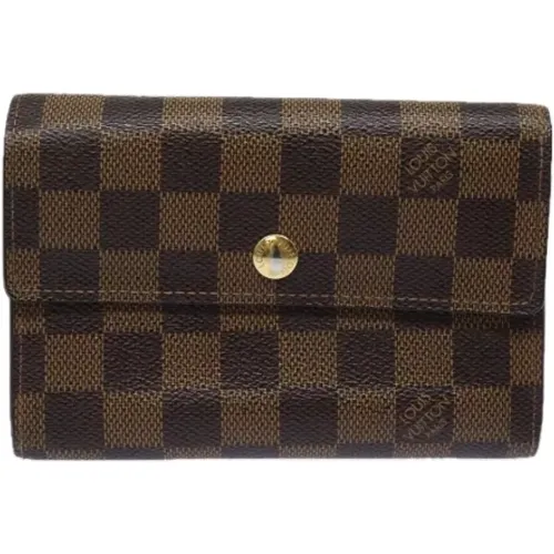 Pre-owned Canvas wallets , female, Sizes: ONE SIZE - Louis Vuitton Vintage - Modalova