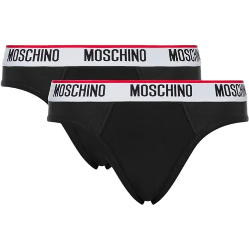 Seiden Slip Set , Herren, Größe: S - Moschino - Modalova