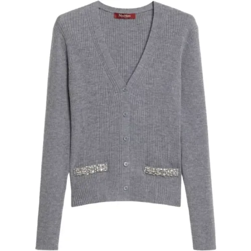 Grey Sweater Brandy , female, Sizes: L, S, M - Max Mara - Modalova